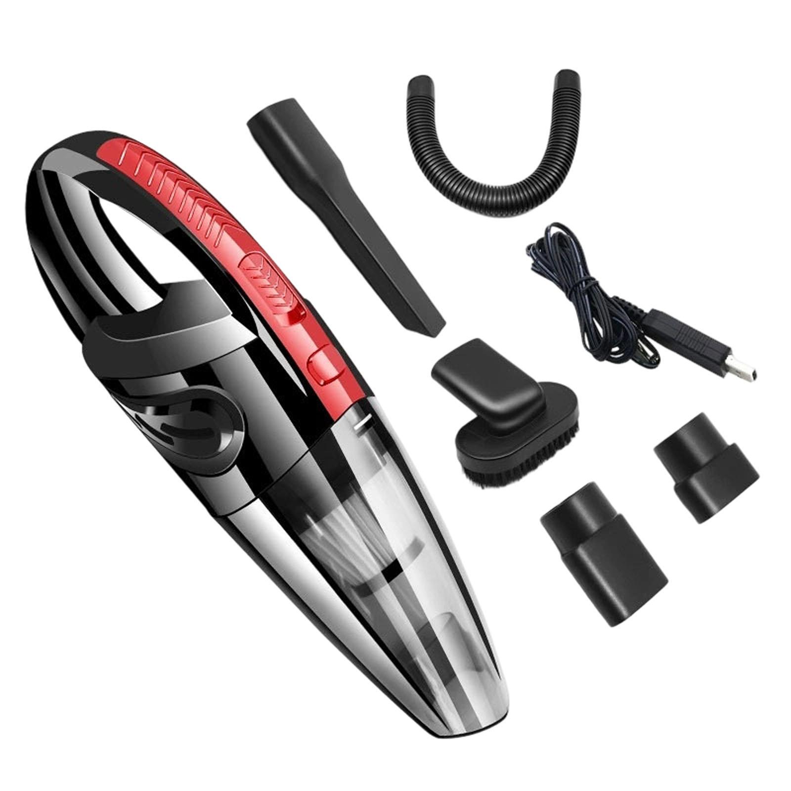 

Handheld Vacuum Cleaner USB Charging 30000 Speed Hand held 120W Strong Suction Rechargeable Auto Vacuums with Carry Holder,Wet Dry Cleaning One Size