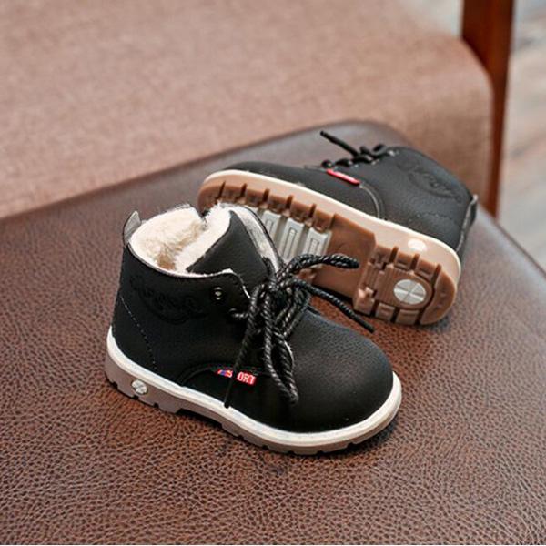 Водонепроницаемая детская зимняя обувь — фото 5