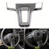 Chrome Car Steering Wheel Sticker Cover Sequin Trim For Golf 6 MK6 MK5 Steering Wheel Sequin Patch For Volkswagen For Polo