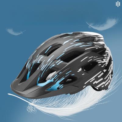 Bicycle Helmet Integrated Molding Off-road Mountain Highway Bike Riding Helmet with Taillight Safety Helmet