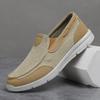 Men Shoes Summer Canvas Shoes Breathable Comfortable Outdoor Slip On Walking Sneakers Classic Loafers Shoes For Men