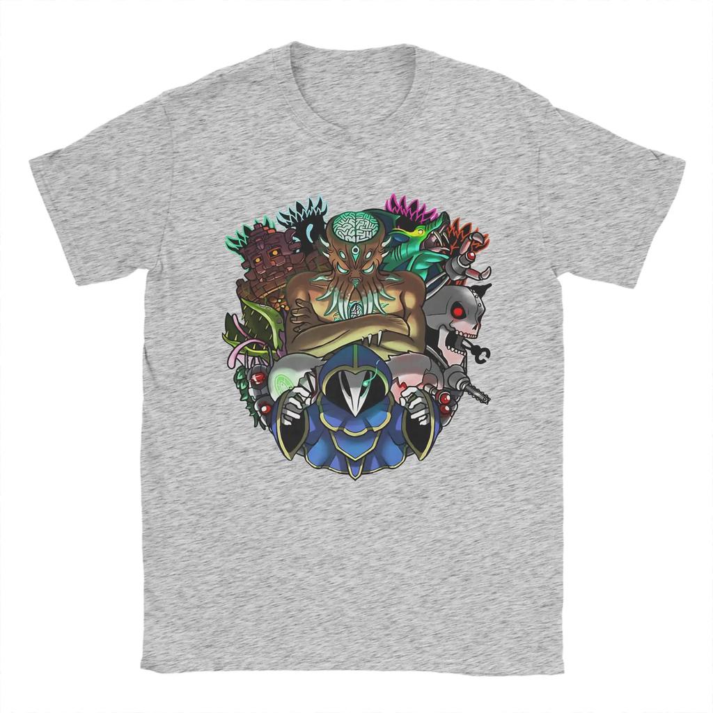 Herren Terraria Spiel T-Shirt Reines Baumwollkleidung Lustige Kurzarm Rundhals T-Shirts Bedruckte T-Shirts