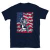US American Flag Patriotic Fishing Fish Nature Outdoors T-Shirt