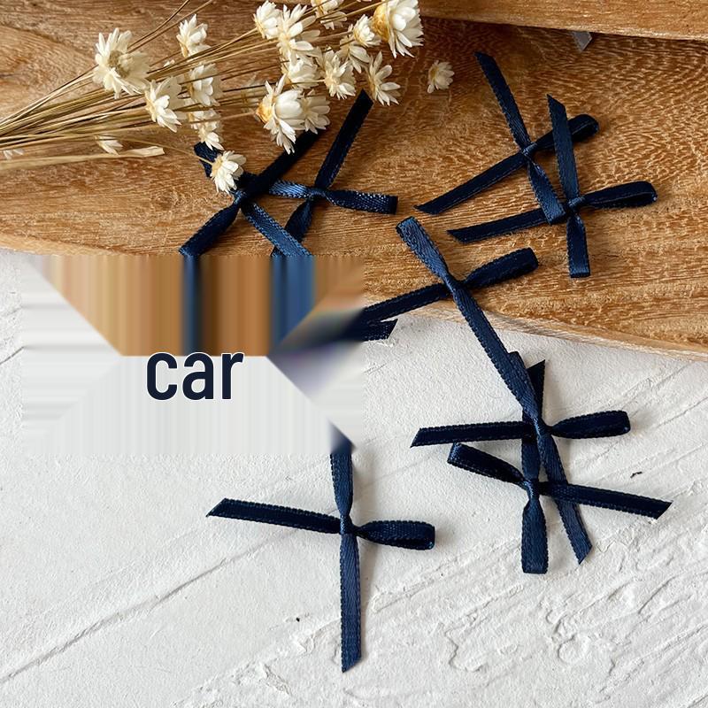 2.5cm Wide Handmade Ribbon Bow Knot for DIY Clothing & Hair Accessories, Card Holders, and Decorations