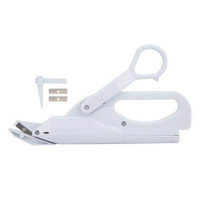 Forbici Elettriche Domestiche da Sarto Taglierino per Lavori di Cucito Forbici per Tessuto per Indumenti Strumento da Taglio Bianco