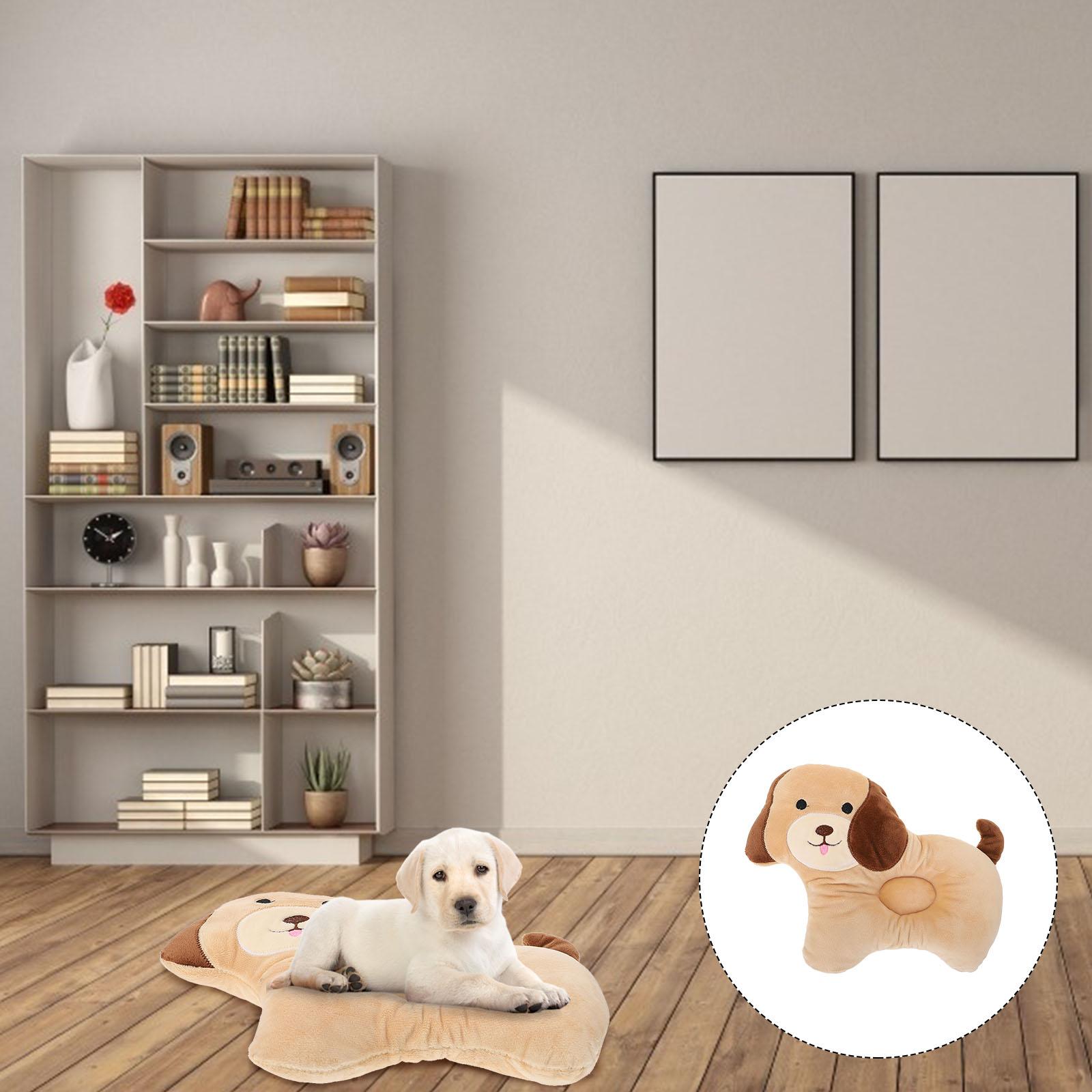 

Children’s Toys Portable Dog Sleeping Cushion Plush Cartoon Kids Supplies 28X22X5CM хаки