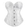 Women's  Sexy LaceBack Zip Corset Top Bustier G-string Body Shapewear