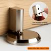 Mute Function No Drill Door Stopper Magnetic-Free Design Invisible Door Stop  Door Protection