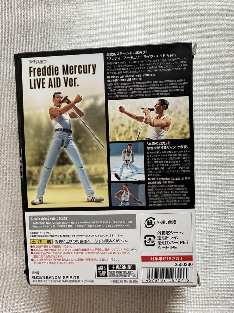 [USED] Used S.H.Figuarts Freddie Mercury Live Aid Ver.