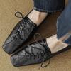 Shoes Women Pumps Elegant High Heels Luxury Sexy Low-heeled Square Toe Black Party Dress Woman Trendy Comfortable Cheap on Sale