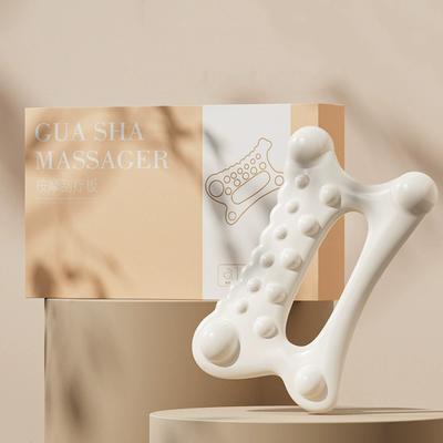 Resin Gua Sha Massage Tool Face Lift Lymphatic Drainage Trigger Guasha Board For Neck Leg Arm Body Muscle Relief