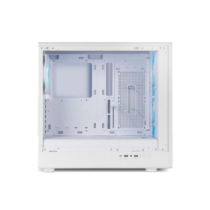 Caja Semitorre NOX Hummer AERO Blanca ARGB ATX/M-ATX/ITX Cristal Templado 4x140mm ARGB PWM/USB-C