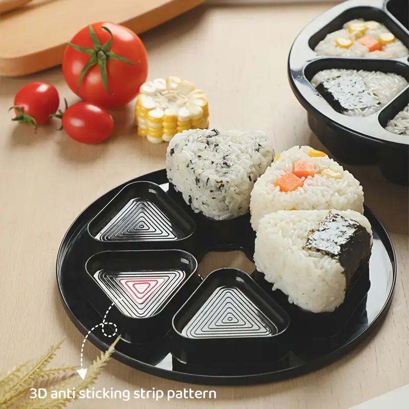 Diy Sushi Mold Lunch Triangle Rice Ball Lunch Box Onion Rice Ball Food Press Triangle Sushi Making Mold Sushi Set Kitchen Tools