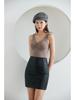 Women's Seamless Heated Fleece Vest with Integrated Chest Pad for Autumn and Winter