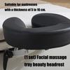 Ergonomic Face Cushion For Massage Therapy Soft Padded Support Anti Pressure Marks Professional Salon Equipment
