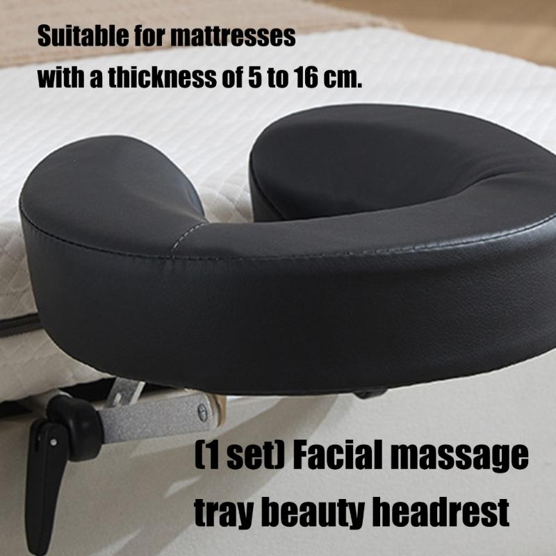 Ergonomic Face Cushion For Massage Therapy Soft Padded Support Anti Pressure Marks Professional Salon Equipment