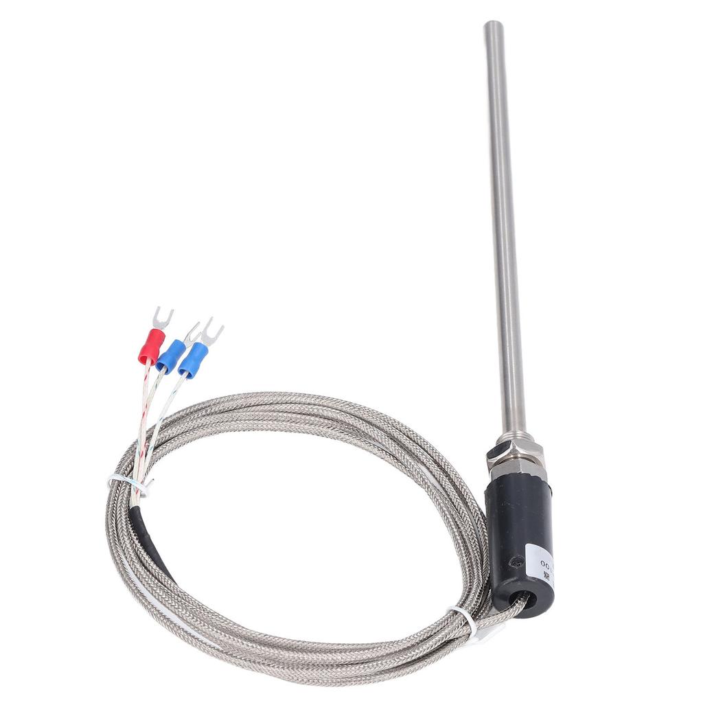 PT100 Termoelement Probe Temperatursensor Skjermet Ledning Transduser ?200?450 celsius  WZPT?10