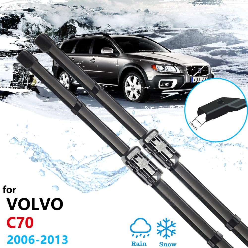 Do Volvo C70 2006 2007 2008 2009 2010 2011 2012 2013 Przednia Szyba Wycieraczki Pióra Wycieraczek Spryskiwacz Akcesoria Samochodowe Pióro Wycieraczki Samochodowej