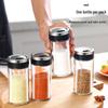RuHan Glass BBQ Spice Shaker with Rotating Multi-Hole Lid, 170ml