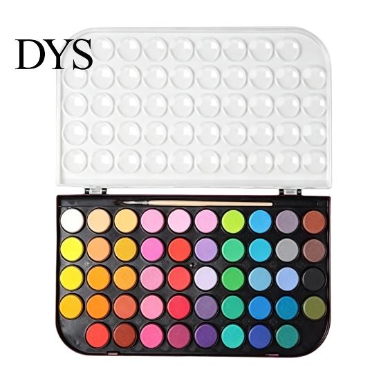 Watercolor Pigments Portable Paint Set, High Chromaticity Solid Kit, Creative Drawing Tools Dissolves In Water Paint, for Professional Illustrations