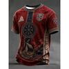 2026 Edition Norwegian Fans Football Training T-Shirt - 3D Print - Fashionable, Comfortable and Breathable - Family Clothing
