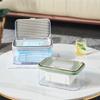 Large Capacity Wet Wipes Box with Spring Plate Plastic Mask Storage Box Tissue Box  Desktop