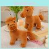 Year Of The Horse Plush Toy With Rotatable Head For Chinese New Year Gifts