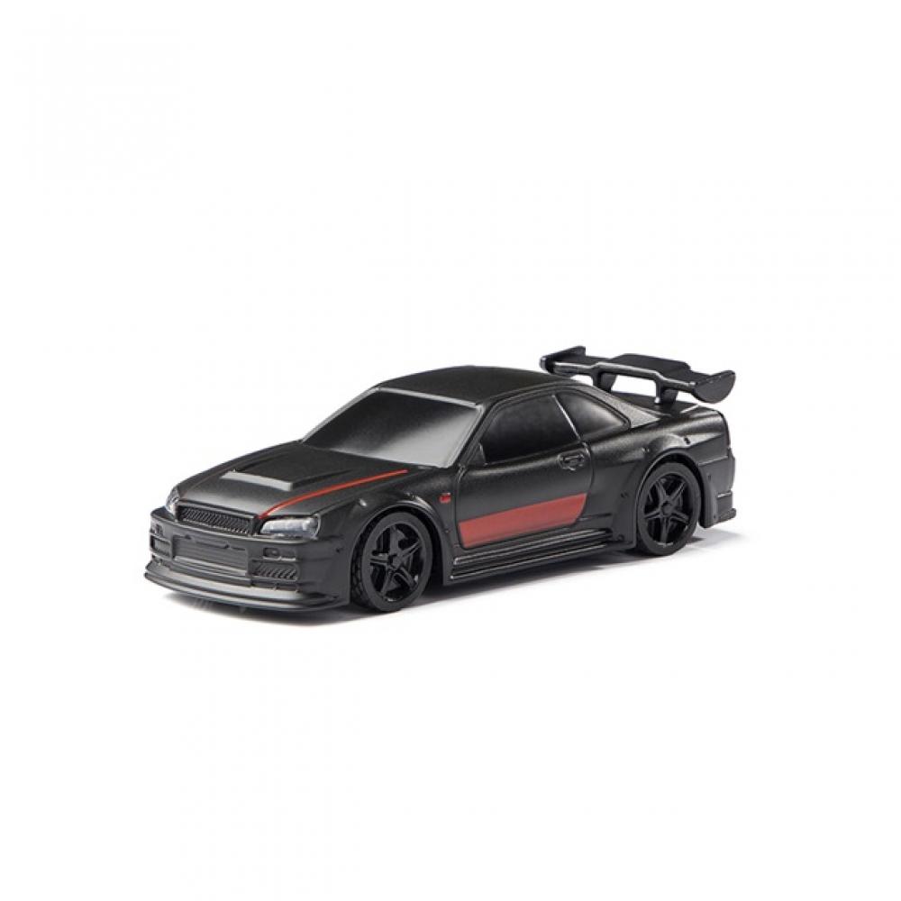 Hitec Turbo Racing On Road Car C74 Black 1 76 Scale
