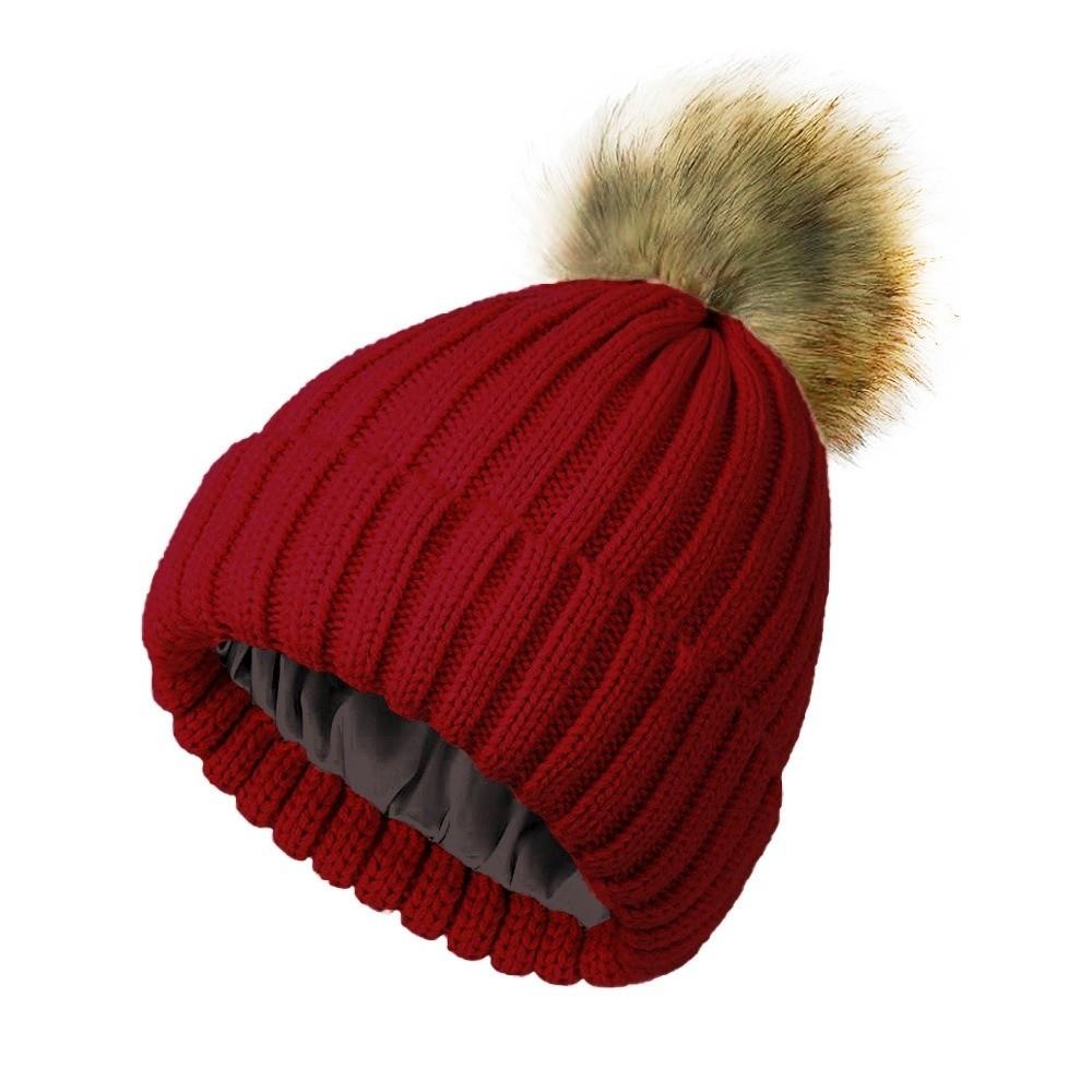 Soft Winter Beanie Hat Keep Warm Warm Knit Hats Fashion Snow Ski Caps  for Men Women