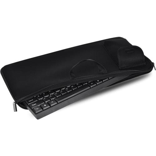 Amerbtech Keyboard Case for Logitech MK295/K295 Wireless Mouse and Keyboard Set, Carrying Bag, Keyboard Storage Case, Protective Case, Dustproof and W