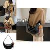 Chic And Simple Women's Dumpling Bag With Sleek Design For Everyday Casual Use