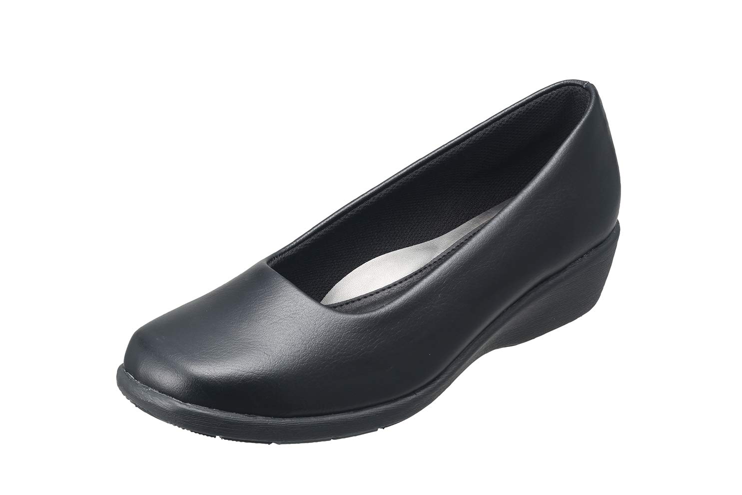 

4072 Pumps Office Shoes 3E Made in Japan Black [Pansy] Women s 24.0cm чорний