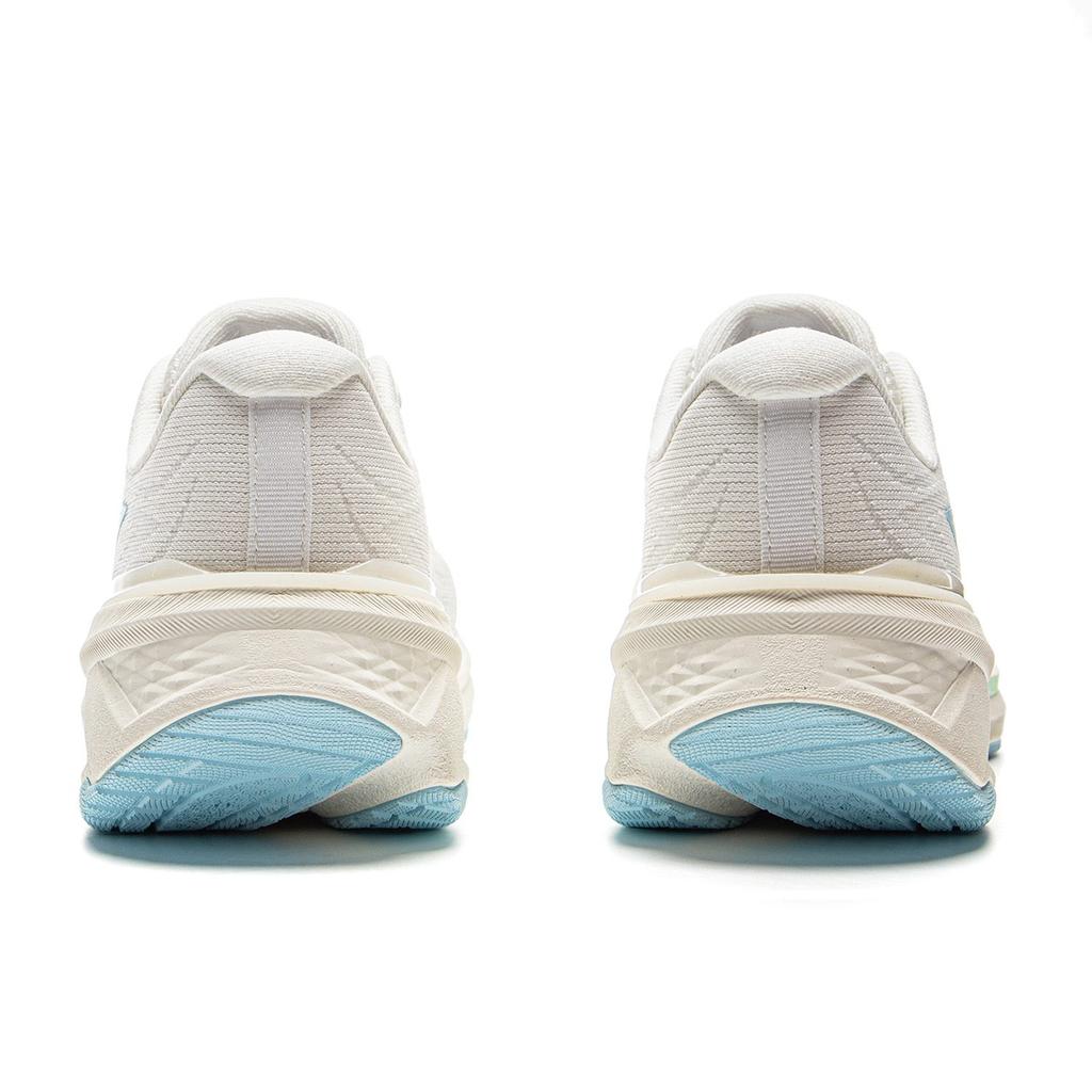 Li Ning My Leap 3.0 Cushioning Breathable Low Top Casual Long Distance Running Shoes Women's Mist White ARSV024-1