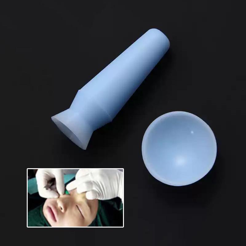 Soft Silicone Embedding Eyeball Protector Cover With Absorber Ocular Shield For Blepharoplasty Instruments Ophthalmic Surgery