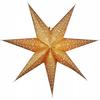 Hanging Star 60 Cm Gold, Paper Tinsel