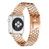Stainless Steel Strap for Apple Watch Band 45mm 44mm 40mm 49mm 41mm Fish-scale Metal Link Bracelet iWatch Series 9 8 Se Ultra 2