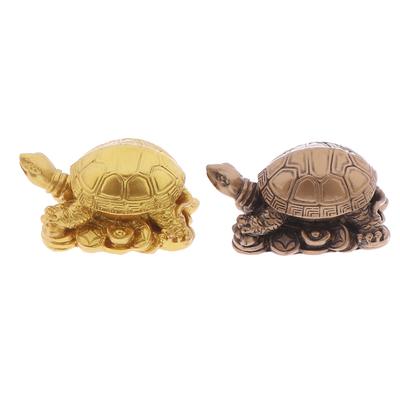 Turtle Resin Ornaments Copper Turtle Ornaments Feng Shui Furnishings