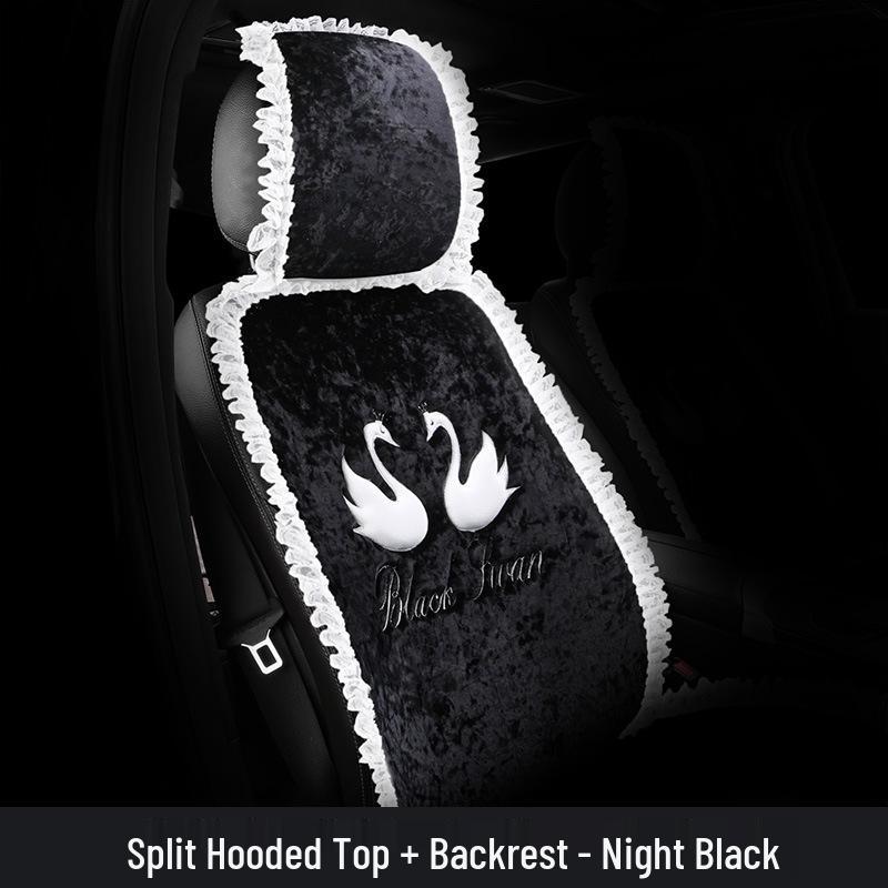 Warm Plush Seat Cushion for BYD Yuan, Song Pro, Qin Plus DMI, Dolphin, Seal, Destroyer 05