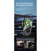 New Wireless Car Phone Holder with Charger 15W Wireless Phone Charging Mobile Holder for Car for IPhone Huawei Samsung Xiaomi