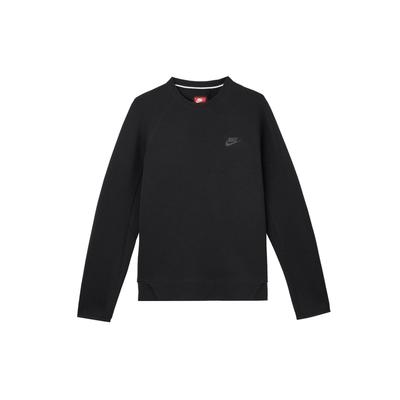 Nike Sweatshirts Men's Black Crew Neck Moderate Regular FB7917-010