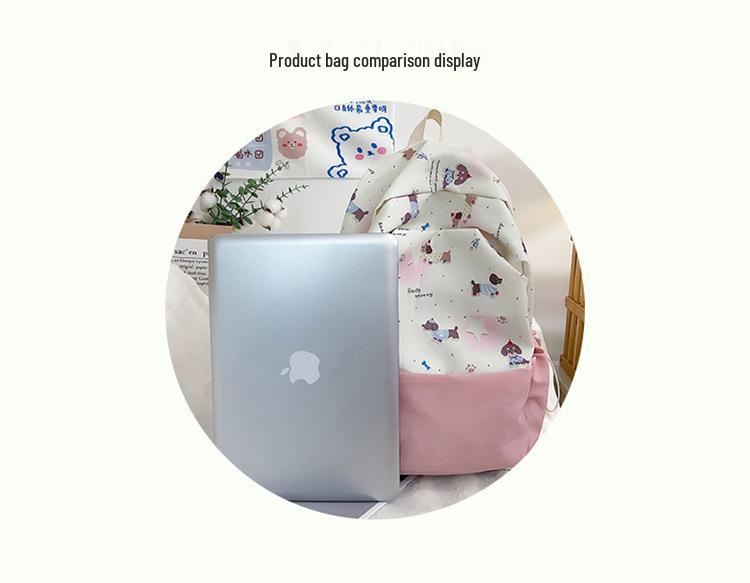 Moe Style Backpack 2025: Cute School Bag for Middle & High School Girls, College Students