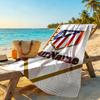 Atletico Madrid Customizable Name Beach Towel Quick-Dry Soft Microfiber Portable for SwimmingBeachCamping Travel Beach AccessoriesGym