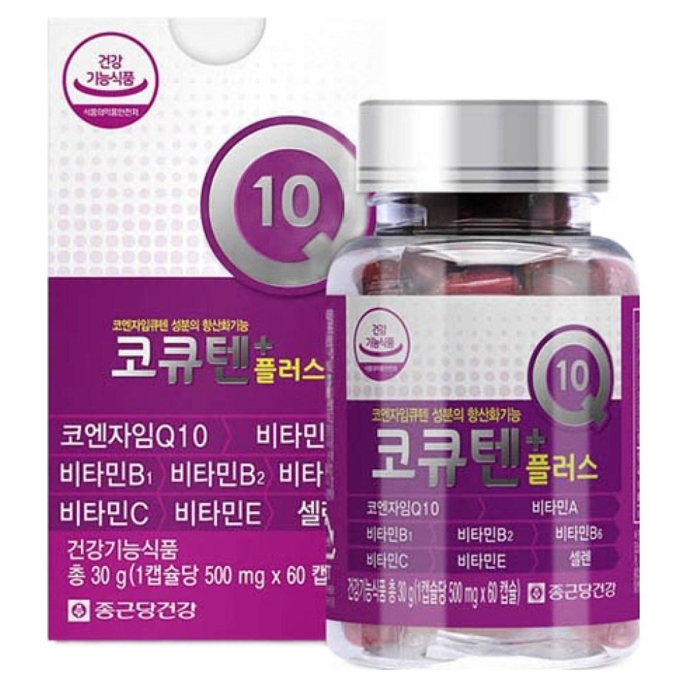 Chong Kun Dang Health CoQ10 Plus 60 Tablets 1 pcs