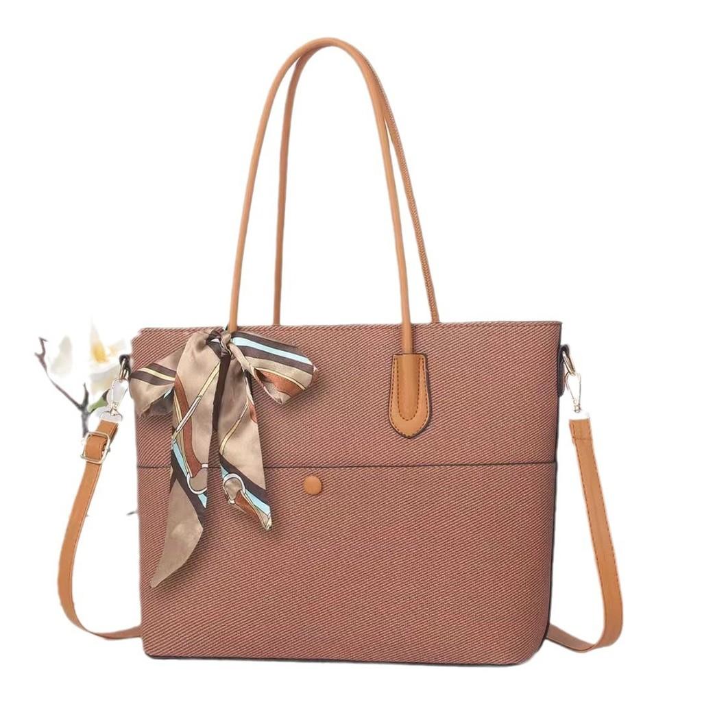 Fashionable And Versatile Bucket Tote Bag For Daily Use In Elegant Colors