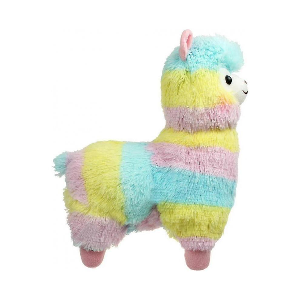 Cuddly Llama Rainbow Alpaca Doll 8 "soft Stuffed Animal Toy Day Wedding Anniversary