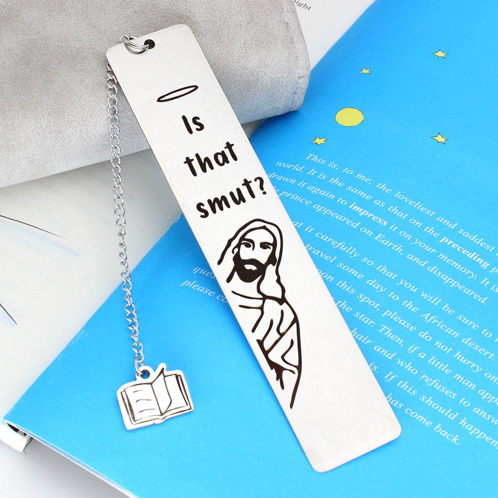 Humor Peeking Jesus Book Marker Christian Baptism Gift Funny Bookmark for Women Men Book Lover Reader Book Accessories