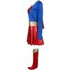 Women's Sexy Patent Leather Cape Superman Costume for Halloween Cosplay