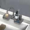 Silicones Sink Drain Sink Splash Guards Soap Holder Removable Tray Drying Mats
