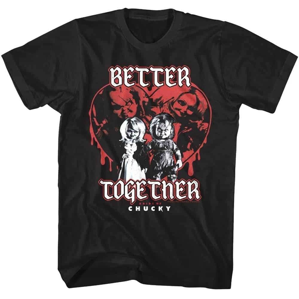 Bride of Chucky Better Together Men s T Shirt 4XL