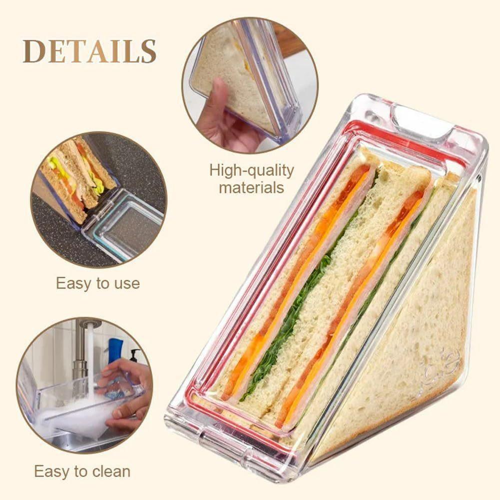 Washable Triangle Sandwich Box
